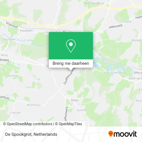 De Spookgrot kaart
