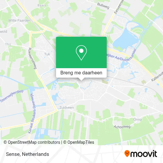 Sense kaart