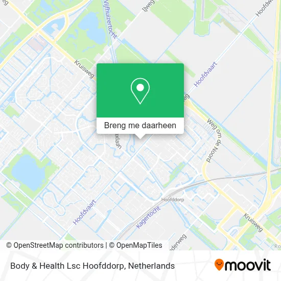Body & Health Lsc Hoofddorp kaart