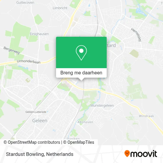 Stardust Bowling kaart