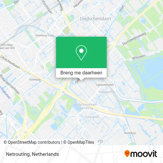 Netrouting kaart