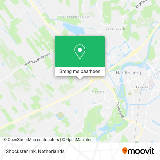 Shockstar Ink kaart
