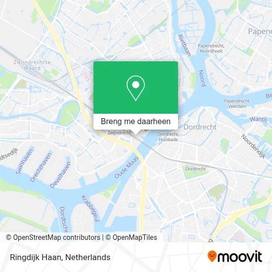 Ringdijk Haan kaart