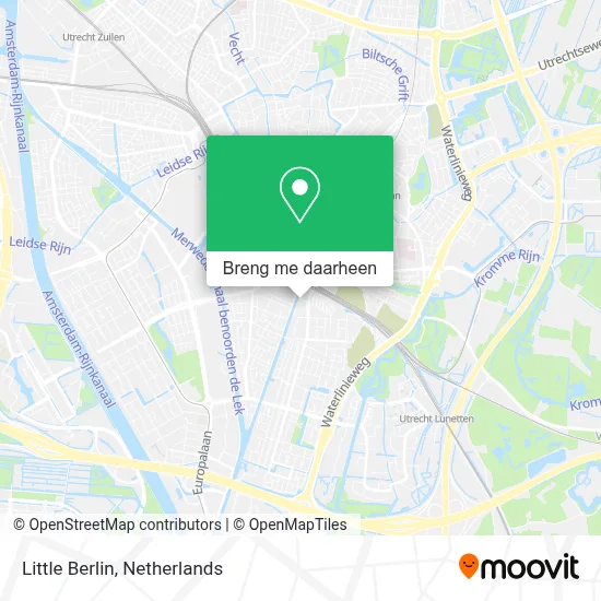 Little Berlin kaart
