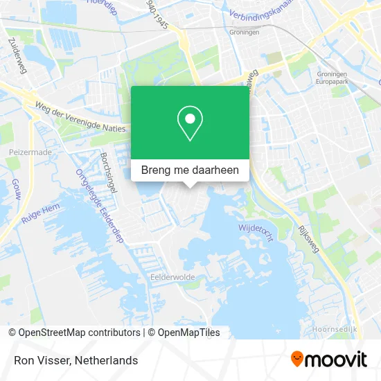Ron Visser kaart