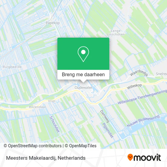 Meesters Makelaardij kaart