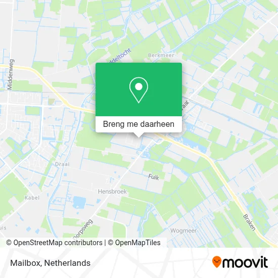 Mailbox kaart