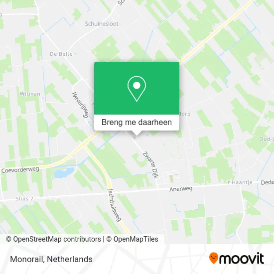 Monorail kaart