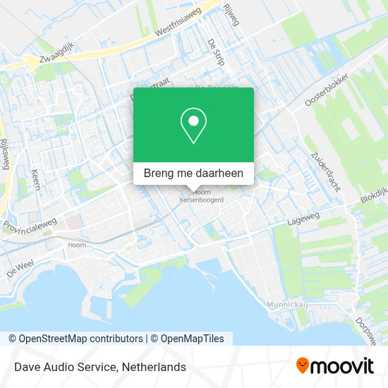 Dave Audio Service kaart