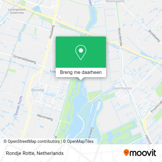 Rondje Rotte kaart