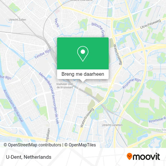 U-Dent kaart