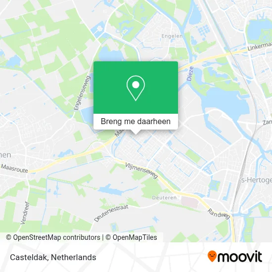 Casteldak kaart
