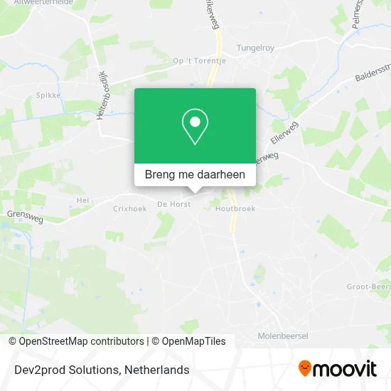 Dev2prod Solutions kaart