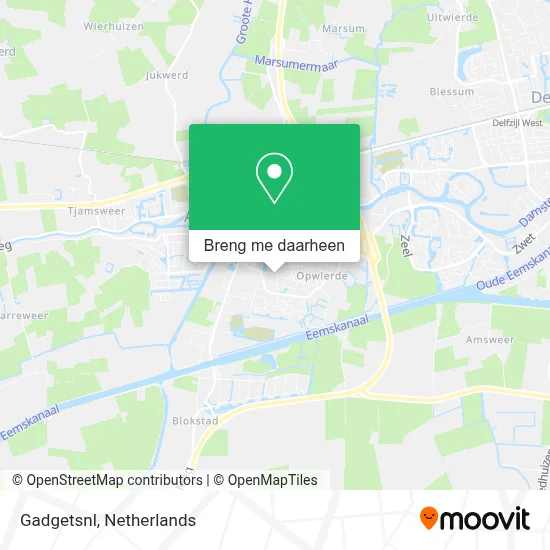 Gadgetsnl kaart