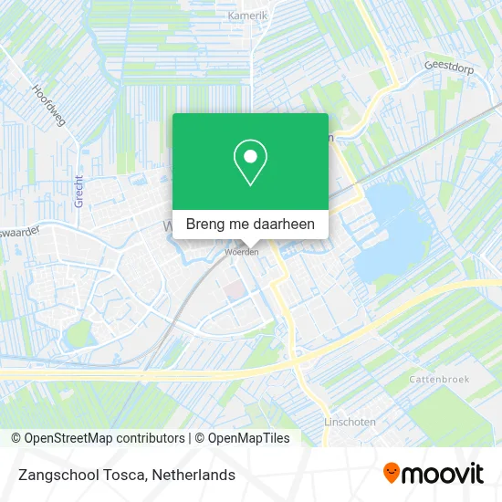Zangschool Tosca kaart