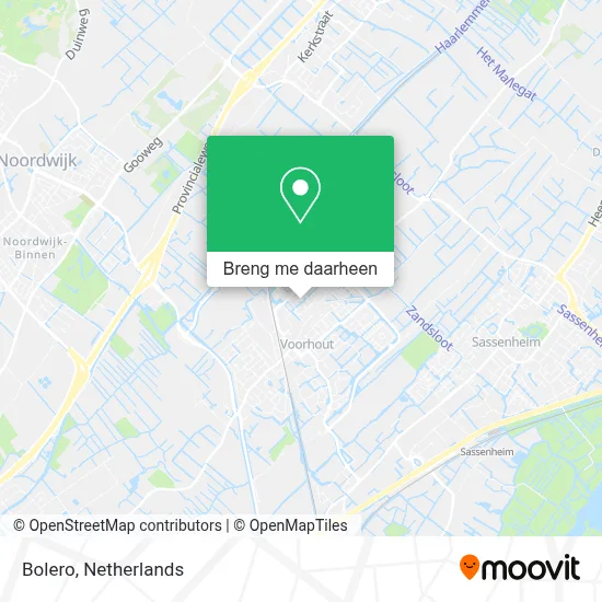 Bolero kaart