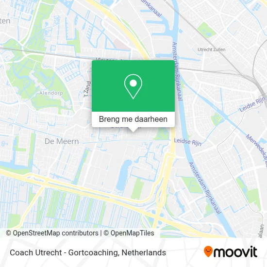 Coach Utrecht - Gortcoaching kaart