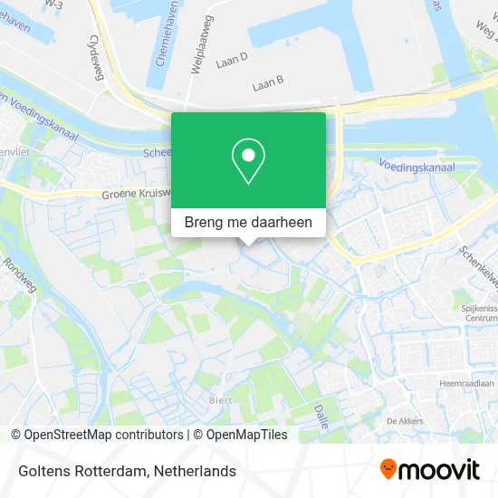 Goltens Rotterdam kaart