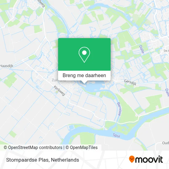 Stompaardse Plas kaart