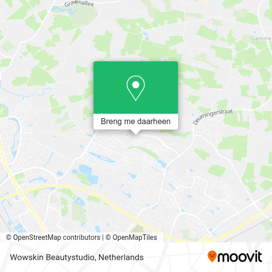 Wowskin Beautystudio kaart