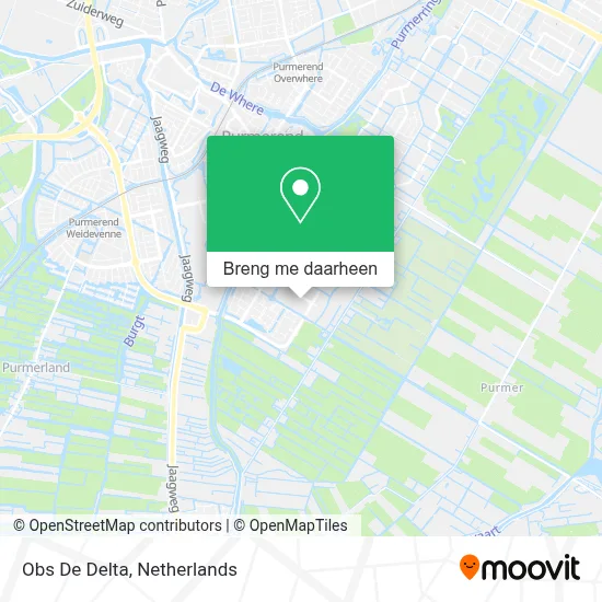 Obs De Delta kaart
