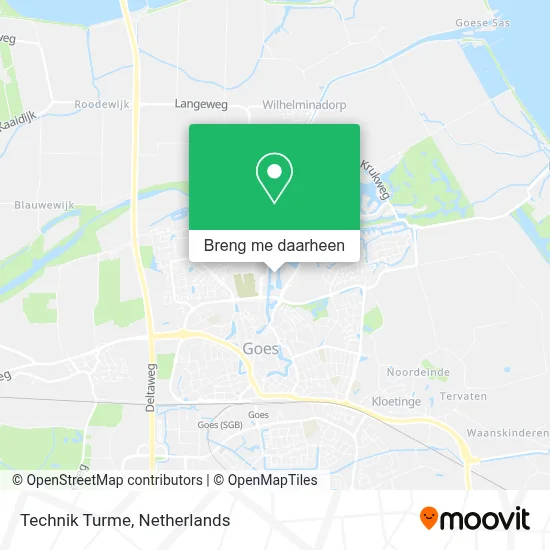 Technik Turme kaart