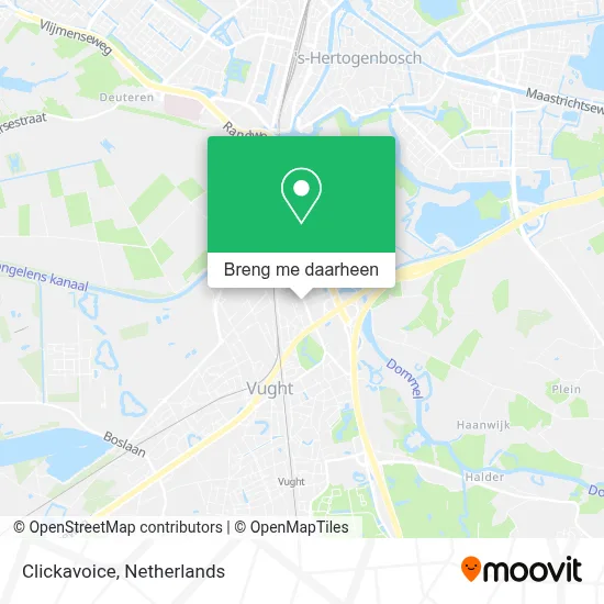 Clickavoice kaart