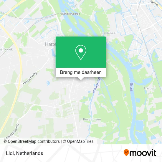 Lidl kaart