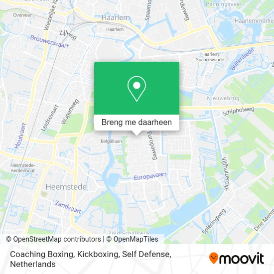 Coaching Boxing, Kickboxing, Self Defense kaart