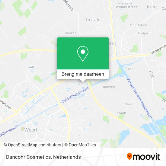 Dancohr Cosmetics kaart