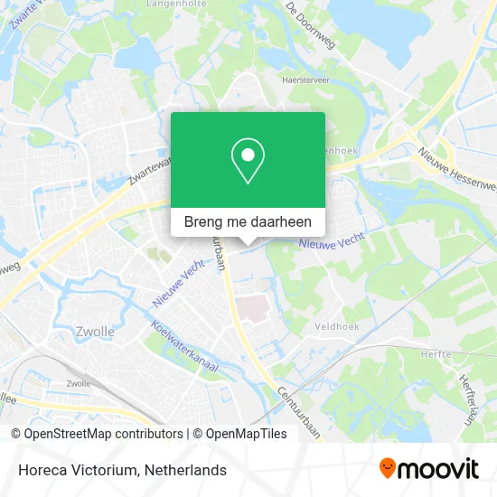 Horeca Victorium kaart