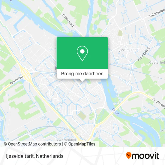 Ijsseldeltarit kaart