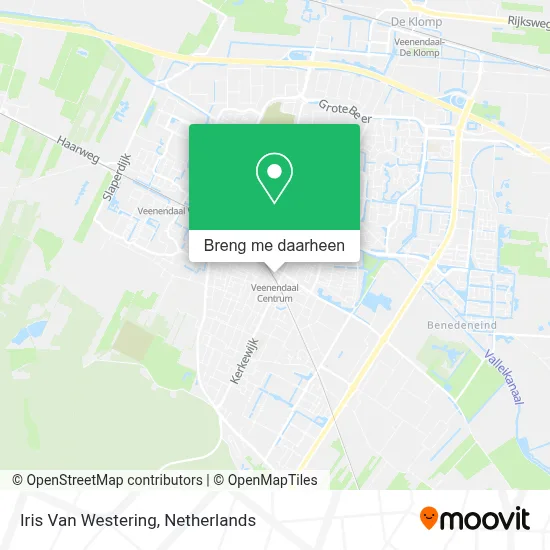 Iris Van Westering kaart