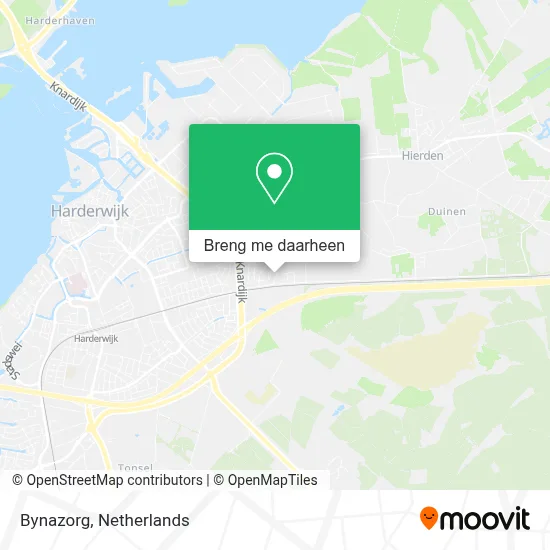 Bynazorg kaart