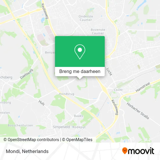 Mondi kaart