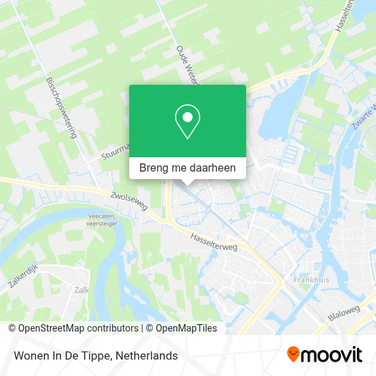 Wonen In De Tippe kaart