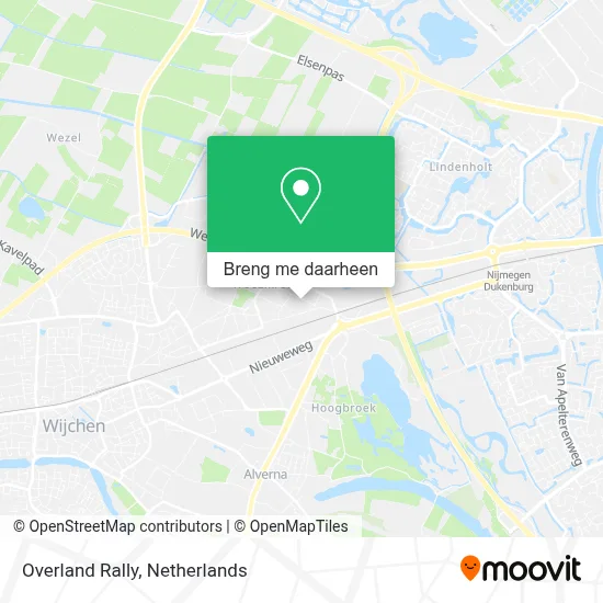 Overland Rally kaart