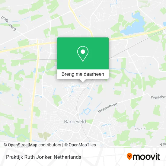 Praktijk Ruth Jonker kaart