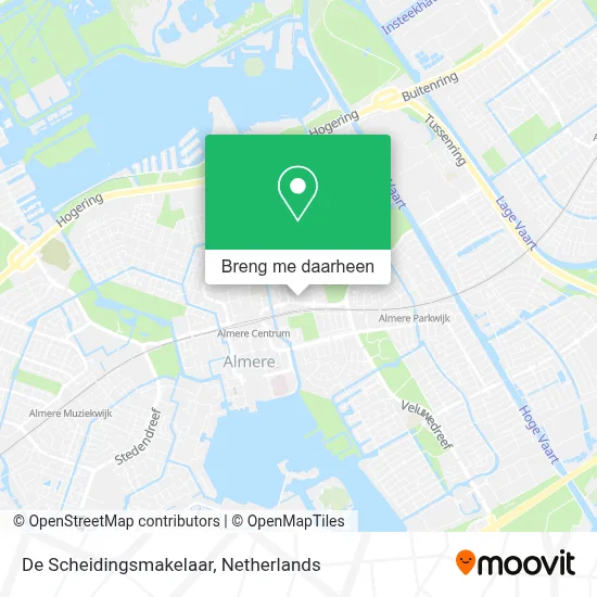 De Scheidingsmakelaar kaart