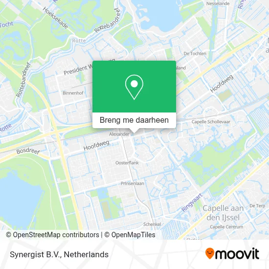 Synergist B.V. kaart