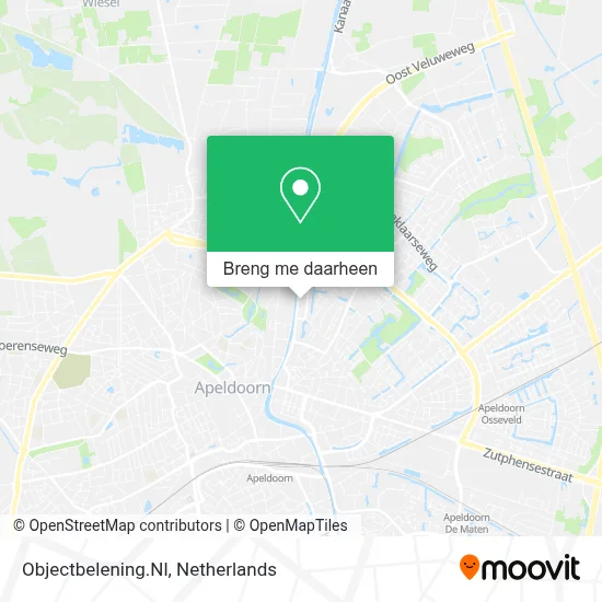 Objectbelening.Nl kaart