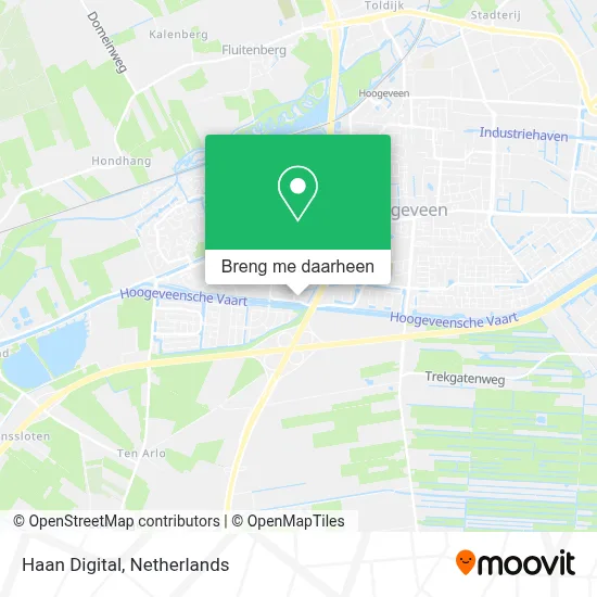 Haan Digital kaart