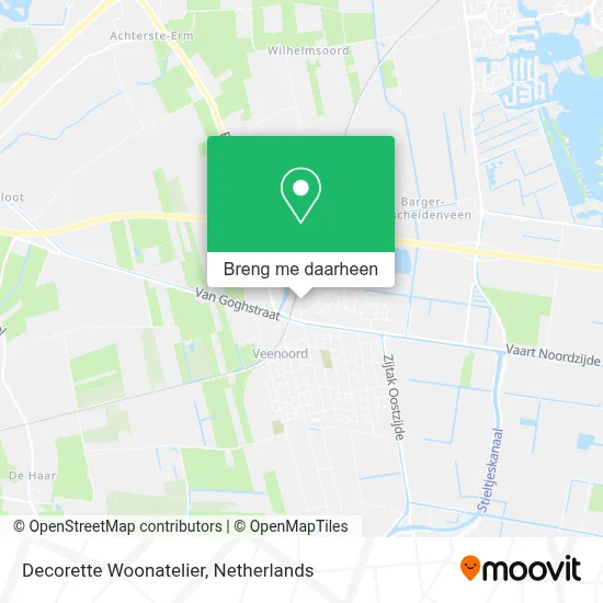 Decorette Woonatelier kaart