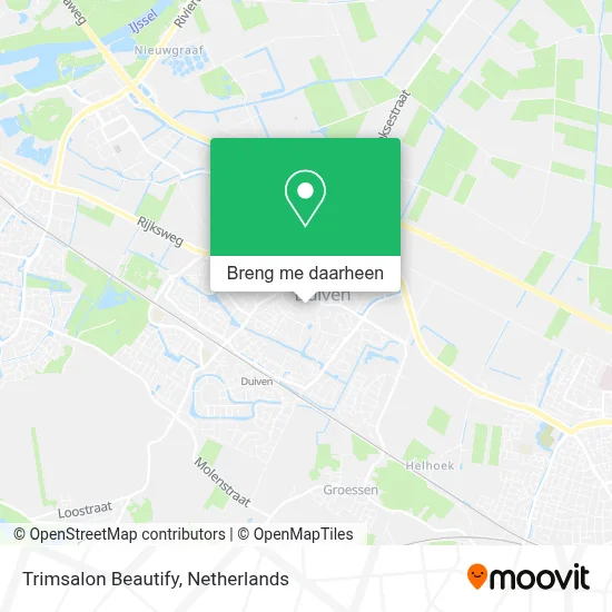 Trimsalon Beautify kaart