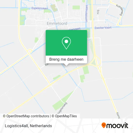 Logistics4all kaart