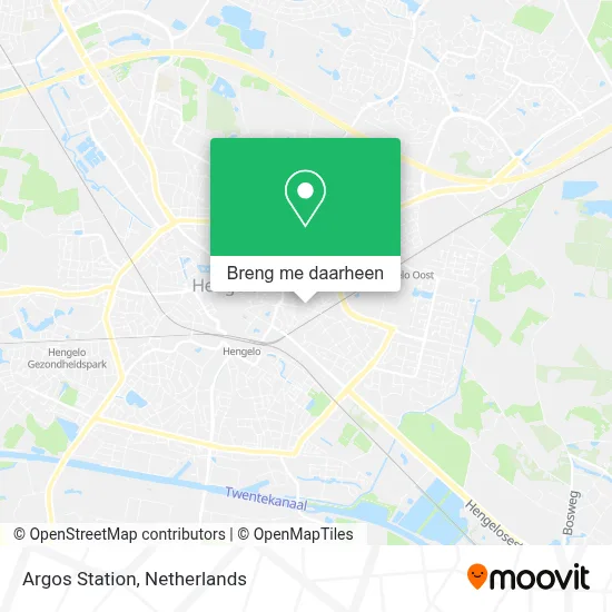 Argos Station kaart