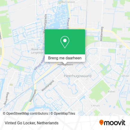 Vinted Go Locker kaart