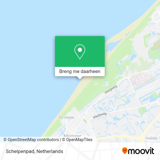 Schelpenpad kaart