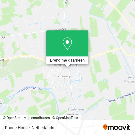Phone House kaart