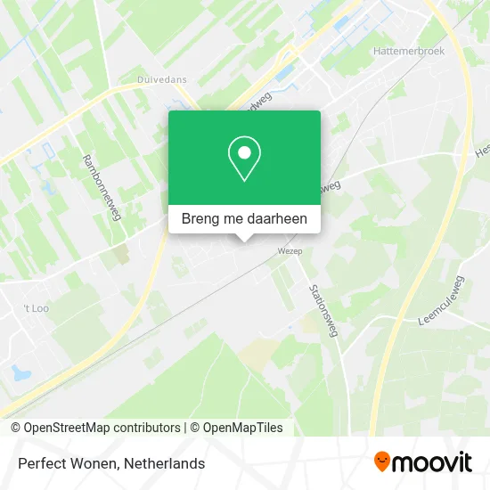 Perfect Wonen kaart